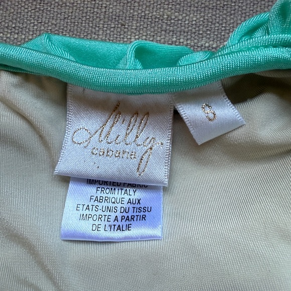 Milly Turquoise Ruffle Bikini - Picture 3 of 3